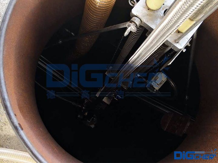 德高潔高壓水鐵路罐車清洗機構(gòu)