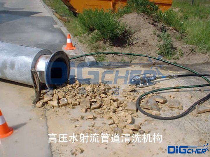 高壓水射流管道清洗機(jī)構(gòu)
