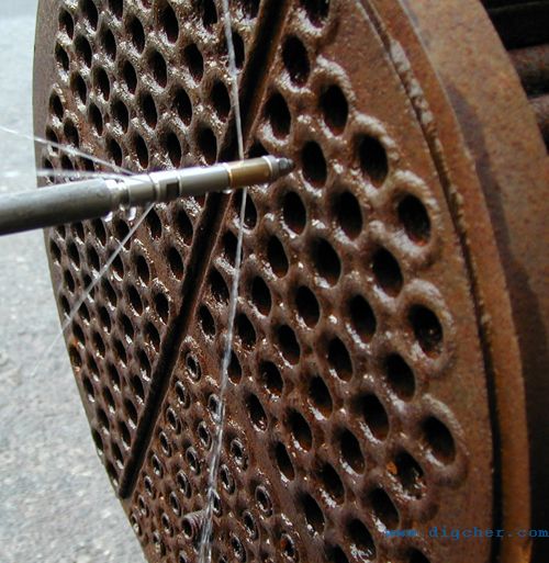 高壓清洗機清洗熱交換器