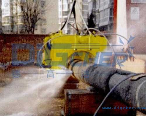 高壓水射流自動(dòng)化海底管道進(jìn)給支架