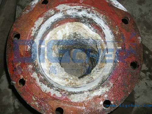 磷化管線清洗前