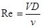 雷諾數(shù)的計(jì)算公式